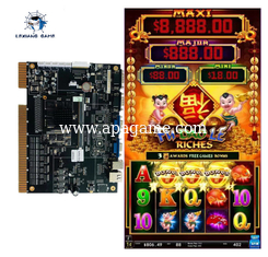 Red Envelope 4 in 1 Riches Latest Skill Coin Pusher Funny Gambling Arcade Casino Slot Game Machine Board Kits